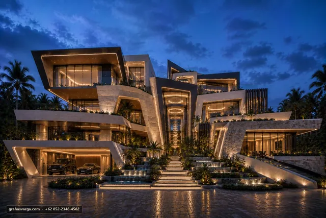 Arsitektur untuk Kabupaten Maluku Tenggara. — visual arsitektur 2