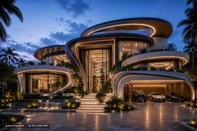 Arsitektur lokal Kota Tual — Graha Svarga